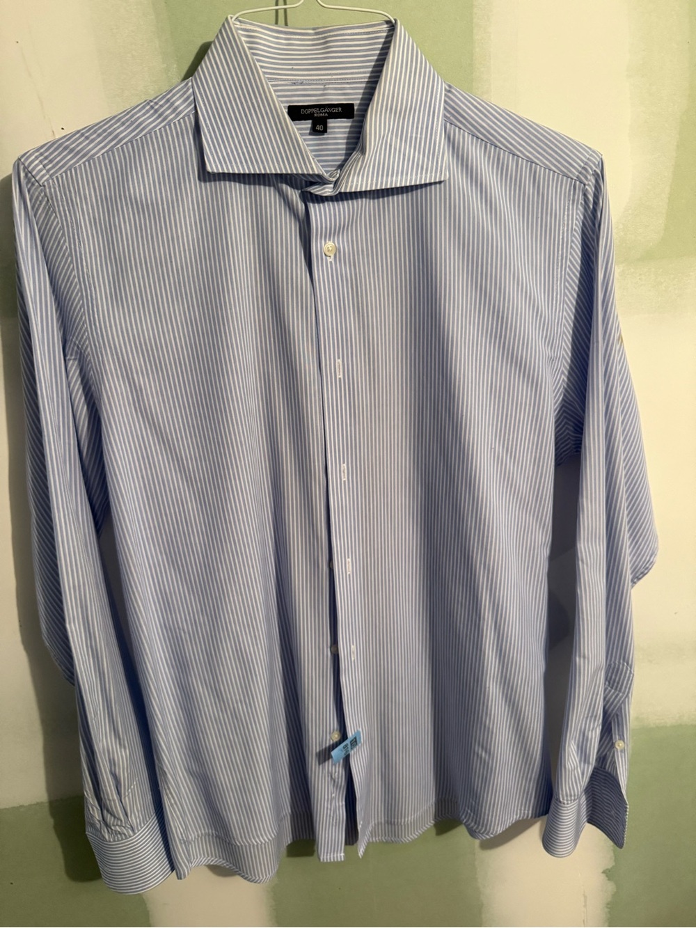 Doppelganger Roma Blue Button up